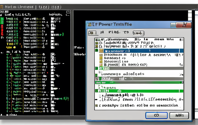 Command Line Wizardry**
A focused view of a Linux terminal window. The screen displays the output of commands like `ls -lrt` and `find . -name "*.txt"`, along with pipes (`|`) and redirection symbols (`>`). The background is slightly blurred, suggesting a busy workspace. Emphasis should be on the text and symbols, conveying the power and flexibility of command-line file management.
**