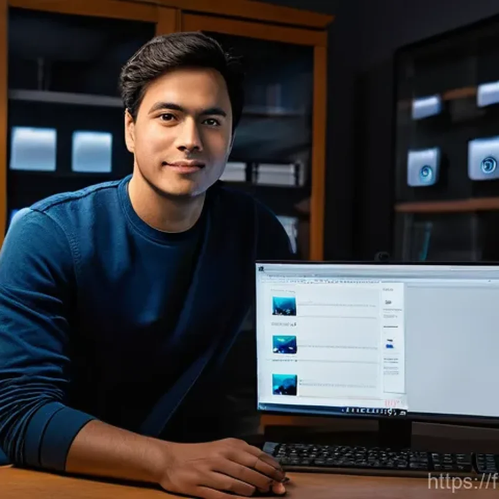 리눅스 실기 시험 대비 시스템 관리 학습법 - **Prompt:** A young, diverse system administrator, fully clothed in comfortable, modern casual wear ...