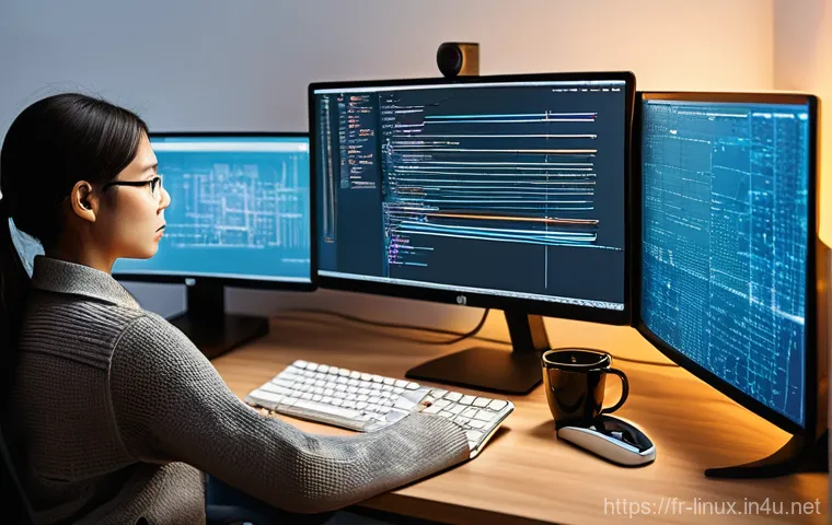 리눅스 자격증으로 가능했던 직무 전환 경험담 - **Prompt 1: The Ascending Linux Professional**
    "A confident, well-dressed professional (can be m...