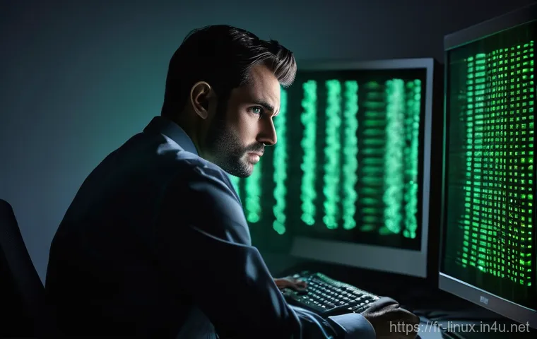 리눅스 실무에서 경험한 데이터 백업 및 복구 사례 - **Prompt: The IT Professional's Nightmare and Solution**
    "A male IT professional, in his late 30...